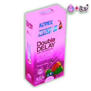 کاندوم تاخیری دابل دیلی Double Delay - نمای سه رخ جعبه