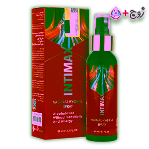 اسپری خوشبوکننده واژینال اینتی مکس - نمای جعبه